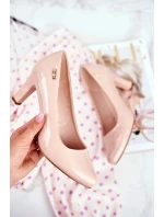 Čerpadlá 1459 béžové - Krok vo veľkom štýle