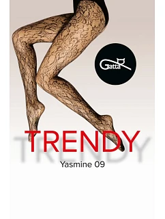 YASMINE - 09 SIEŤOVANÉ PANČUCHY