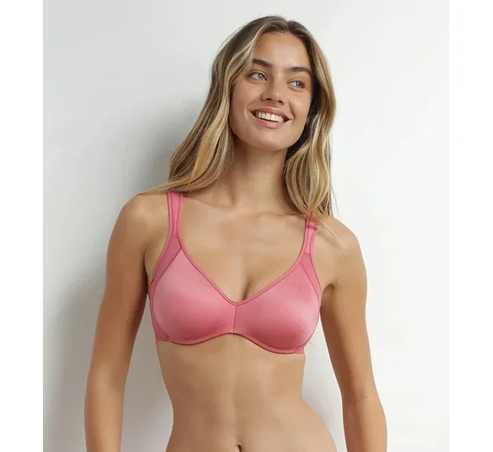 DIM GENEROUS MINIMIZER BRA - DIM - ružová