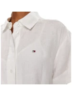 PLÁTENNÉ MIDI ŠATY TOMMY HILFIGER