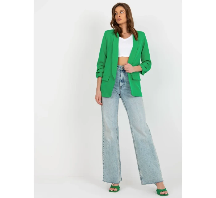 Dámske sako DHJ MA 7684 svetlo zelené Dámske sako DHJ MA 7684 svetlo zelené