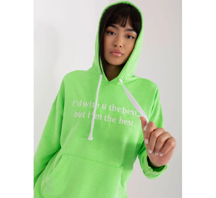 Mikina EM BL HS 21 563.90P svetlo zelená