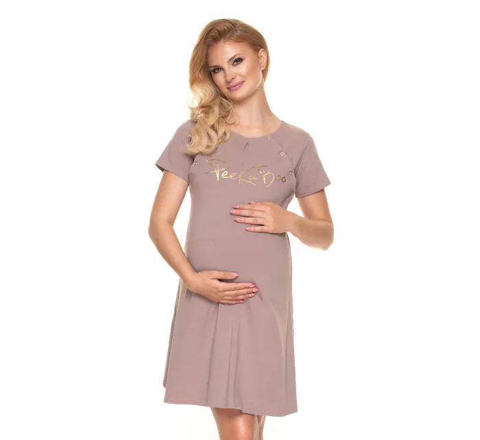 Noční košilka model 18343868 cappuccino - PeeKaBoo