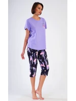 Dámske pyžamo Capri Flowers