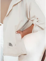 Dámská přechodná bunda light beige Dstreet model 21976654 - FashionStreet