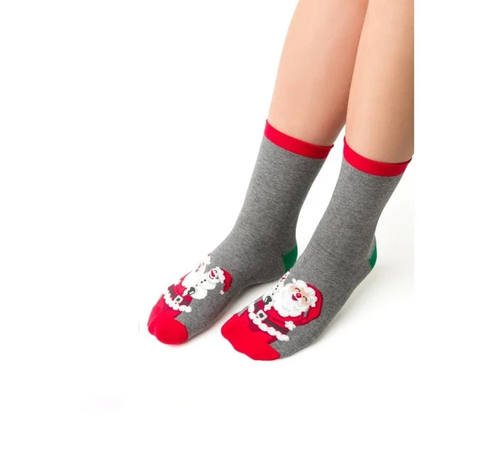 Dámské vánoční ponožky model 21327638 3540 - Steven Dámské vánoční ponožky model 21327638 3540 - Steven