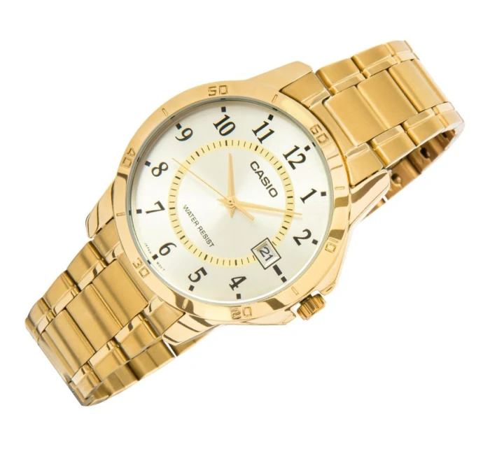 Pánske hodinky CASIO MTP-V004G-9BUDF + BOX Pánske hodinky CASIO MTP-V004G-9BUDF + BOX