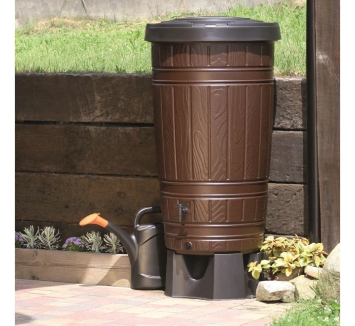 Nádrž na dažďovú vodu WOODCAN 265L bronzová