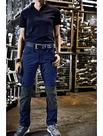 JN (94110) Pracovní strečové kalhoty "Slim navy model 22532396 - Daiber JN (94110) Pracovní strečové kalhoty "Slim navy model 22532396 - Daiber