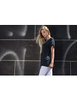 BY 053 Dámské tričko  grey black model 22435767 - Build your Brand