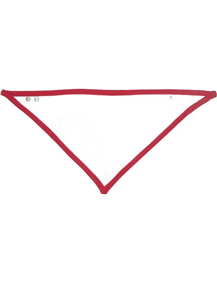 Babybugz BZ 23 Bandana na bruško 71.0023 biela/červená Babybugz BZ 23 Bandana na bruško 71.0023 biela/červená