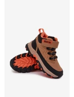 Dětské zimní boty na suchý zip Big Star model 21706132 Hnědé - Big Star Shoes