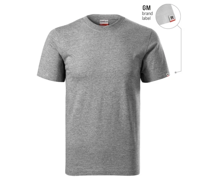 Recall unisex tričko tmavo šedé 12 (štítok značky) Recall unisex tričko tmavo šedé 12 (štítok značky)