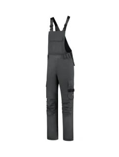 Pracovné nohavice Bib & Brace Twill Cordura unisex tmavo šedé