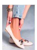 Dámské balerínky model 18689568 Béžová - SEASTAR