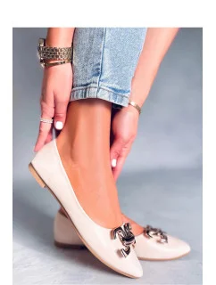 Dámske balerínky LL-269P Béžová - Seastar