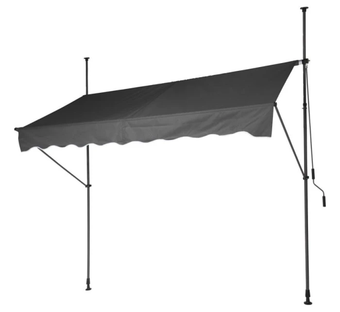 ZÁHRADNÁ MARKÍZA NA BALKÓN TERASU NASTAVITEĽNÁ 250X120CM