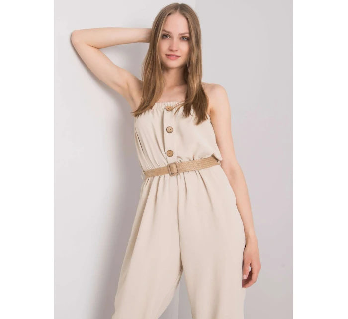 Kombinéza KO světle béžová model 15268548 - FPrice Kombinéza KO světle béžová model 15268548 - FPrice