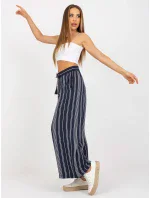 Nohavice D73771M62237A námornícka modrá