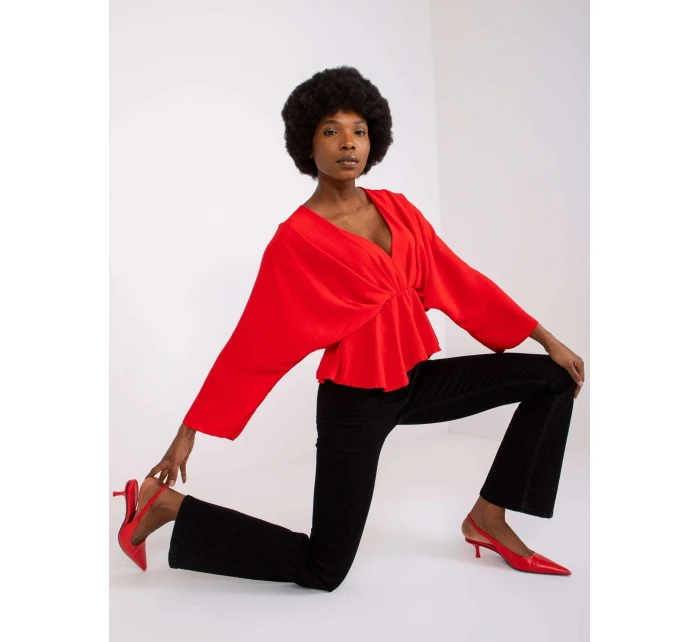 Blúzka DHJ BZ 11979.67 červená