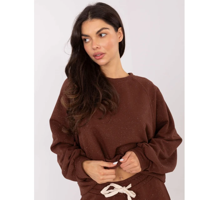 Mikina MJ BL H2225.52 hnedá Mikina MJ BL H2225.52 hnedá