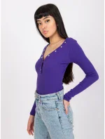 Halenka RV BZ model 17049939 tmavě fialová - FPrice Halenka RV BZ model 17049939 tmavě fialová - FPrice