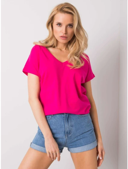 Tričko RV TS 4832.40P fuchsiová