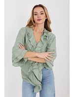 Košeľa s dlhým rukávom model 225521 Taliansko Moda