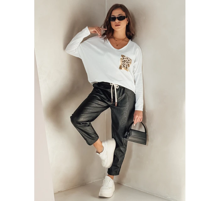 dámská halenka oversize s potiskem bílá Dstreet model 21982015 - FashionStreet