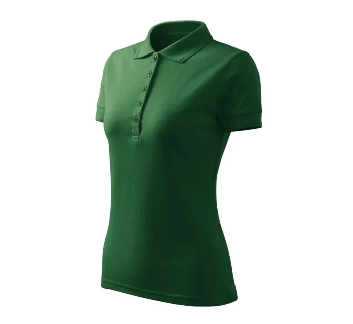 Pique Polo Free W model 19919525 lahvově zelená polokošile - Malfini Pique Polo Free W model 19919525 lahvově zelená polokošile - Malfini