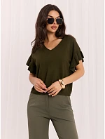 Sweter IR SW A model 22400950 khaki - FPrice Sweter IR SW A model 22400950 khaki - FPrice