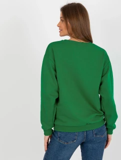 Dámská mikina MA BL  tmavě zelená  model 18249980 - FPrice