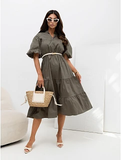 Sukienka MI SK model 22161247 khaki - FPrice