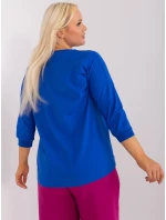 Blúzka RV BZ 9446.39 kobaltovo modrá Blúzka RV BZ 9446.39 kobaltovo modrá
