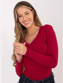 Bluzka RV BZ model 21787925 bordowy - FPrice