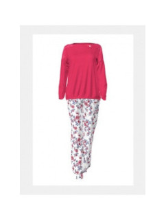 Elegantné dámske pyžamo s kvetinovým vzorom 11918 - Vamp