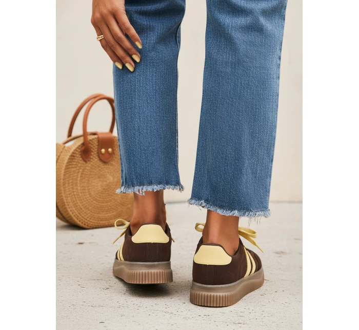 Dámská kávová obuv Dstreet model 21996280 - FashionStreet