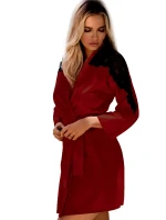 Dámský župan model 15252146 wine - DKaren