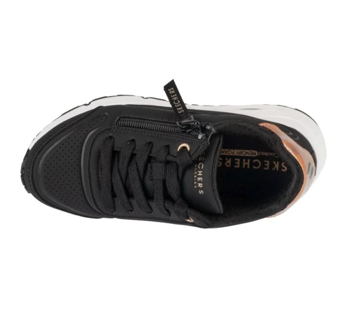 Skechers Uno Gen1 - Zip And Stride 310554L-BKRG Black 28