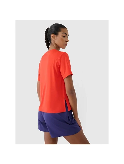 Dámské oversize rychleschnoucí tréninkové tričko model 21436395 - 4F