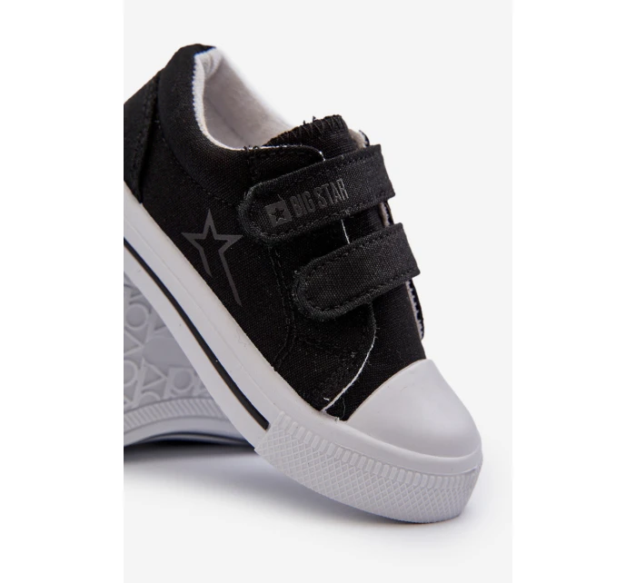 Dětské Tenisky Na Suchý Zip Big Star model 21665993 Černé - Big Star Shoes