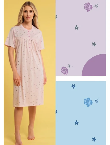 Dámská noční košile model 18565275 - Karelpiu Dámská noční košile model 18565275 - Karelpiu