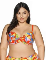 model 20985678 podprsenka SK 226 Vivid Orange Maxi s plnými košíčky - Ava