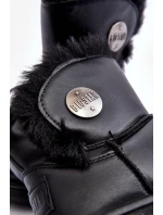 Dětské sněhule s z kožešiny černé Big Star model 21637354 - Big Star Shoes