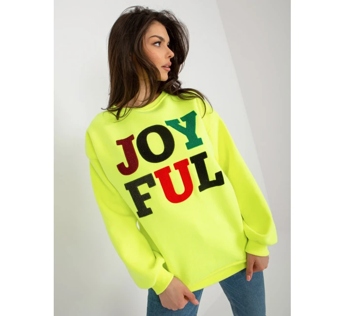 Mikina EM BL 617 5.00X fluo žltá Mikina EM BL 617 5.00X fluo žltá