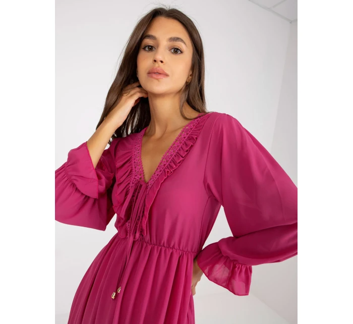 Šaty TW SK BI model 21264347 fuchsiová - FPrice Šaty TW SK BI model 21264347 fuchsiová - FPrice