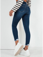 Dámske džínsové nohavice LERATE modré Dstreet UY1921