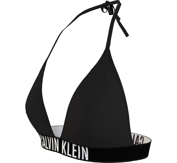 Dámske plavky horný diel Triangle Bikini Top Intense Power KW0KW01824BEH čierna - Calvin Klein