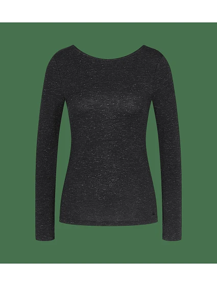 Beauty Layers Top LSL Lurex – čierna – TRIUMPH čierna – TRIUMPH