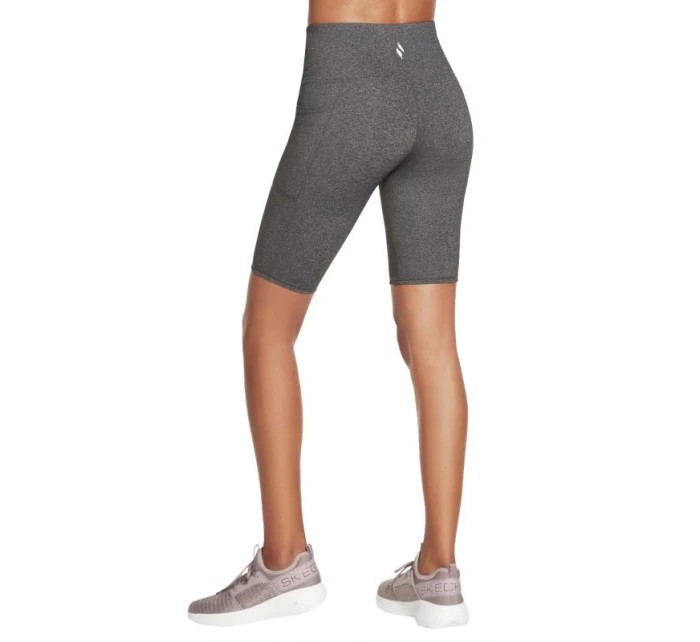 Skechers Go Walk Cyklistické šortky s vysokým pásom W3SH53-GYS Grey M
